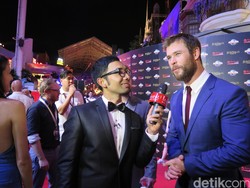 Chris Hemsworth Unjuk Kebolehan Bicara Bahasa Indonesia
