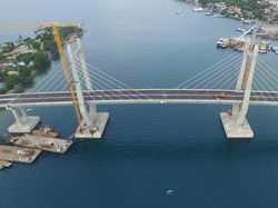 Jembatan Merah Putih di Ambon Telah Beroperasi, Panjangnya 1.140 Meter