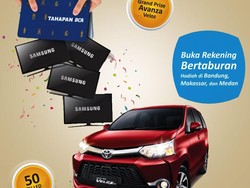 Buka Rekening Bertaburan Hadiah di Kota Bandung, Medan, Makassar