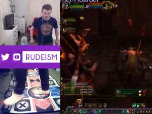 Serunya Main Game Warcraft Pakai Kontroler Joget