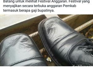 Bupati Batang dan Sepatu Sobek Andalannya