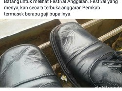 Bupati Batang dan Sepatu Sobek Andalannya