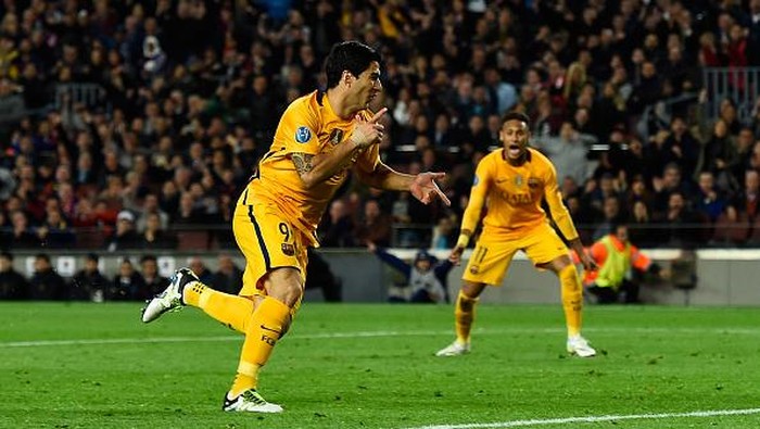 Suarez Cetak Dua Gol, Barca Tundukkan Atletico 2-1
