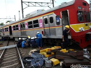 Kereta Tujuan Bogor Sudah Tersedia di Stasiun Manggarai, Penumpang Berjubel
