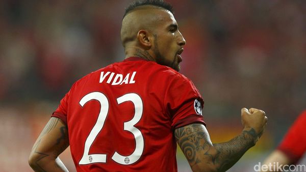 Vidal Menangkan Bayern Munich