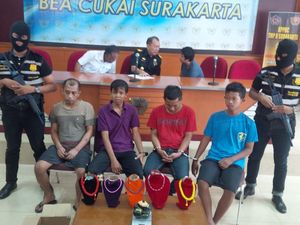 602 Gram Sabu di Solo Disisipkan via Kiriman Manekin