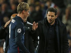 Simeone Enggan Salahkan Torres dan Tolak Komentari Wasit