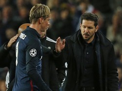 Simeone Enggan Salahkan Torres dan Tolak Komentari Wasit