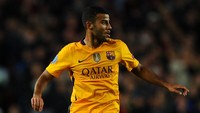 Sementara saudara Thiago, Rafinha, juga dilepas Barca dengan dipinjamkan ke Celta Vigo sejak 2013, dan musim lalu pindah ke Inter Milan juga dengan status pinjaman. (Foto: David Ramos/Getty Images)
