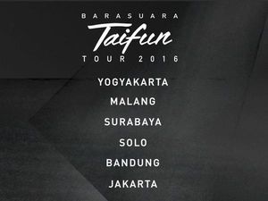 Ini 6 Kota Tujuan Barasuara di Taifun Tour 2016