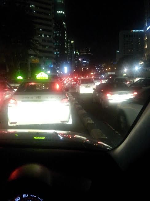 Jakarta Yang Macetnya Semakin Menjadi Jadi Sore Jelang Malam