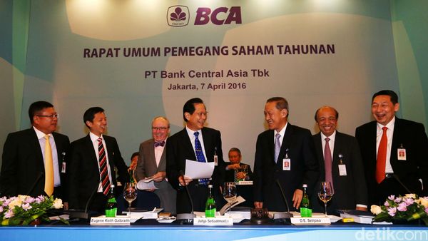 BCA Bagikan Dividen Rp 160/Saham