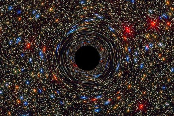 Ilustrasi lubang hitam. Foto: NASA Ilustrasi lubang hitam. Foto: NASA