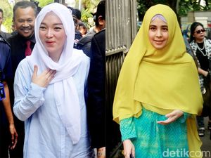 Zaskia Gotik Tampil Berkerudung, Risty Tagor Datangi KPAI Zaskia Gotik Tampil Berkerudung, Risty Tagor Datangi KPAI