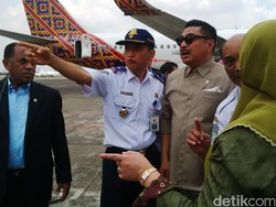 Komisi V DPR Lihat Kondisi Pesawat Batik Air yang Kecelakaan di Halim