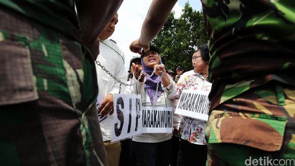 Aksi Teatrikal Keluarga Purnawirawan
