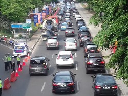 Ada Groundbreaking Proyek Lingkar Semanggi, Jl Sudirman Makin Macet