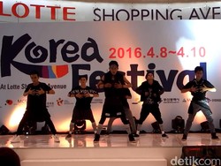 Cover Dance Hebohkan Pembukaan Korea Festival 2016 di Jakarta
