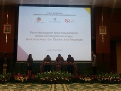 BI, OJK dan Kemenkeu Rapatkan Barisan Danai Pembangunan Nasional