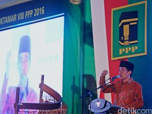 Pidato di Muktamar PPP, Jokowi: Saya dan Mas Prabowo Baik-baik Saja Pidato di Muktamar PPP, Jokowi: Saya dan Mas Prabowo Baik-baik Saja