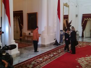 Presiden Jokowi Terima Delegasi Wapres Komisi Uni Eropa di Istana