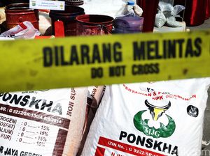 Beroperasi Sejak 2007, Pabrik Pupuk Ilegal di Sukabumi Dipasarkan ke Sumatera