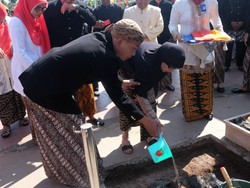 Dibangun Hari ini di Batang, Layar Raksasa untuk Tampilkan Penggunaan APBD