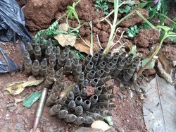 67 Peluru Tajam Aktif Ditemukan di Saluran Air Pesanggrahan