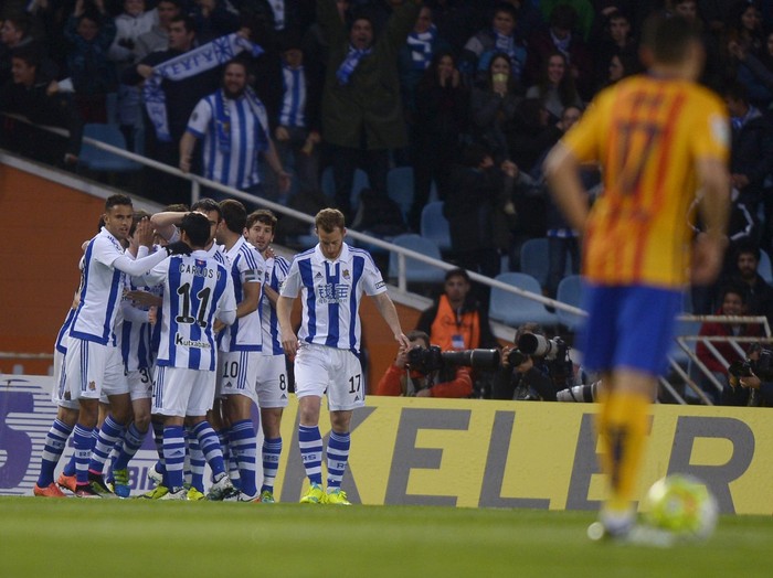Barca Tumbang di Markas Sociedad