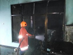 Tiga Ruangan di Kantor Dinas Pertanian dan Peternakan Kota Mojokerto Terbakar