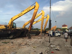 Penertiban Luar Batang Usai, Besok Dilanjutkan Normalisasi Kali Krukut