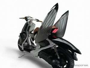 Yamaha 04GEN, Skuter dengan Bodi Semi-Transparan, Mirip Serangga