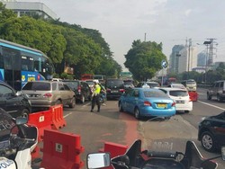 Uji Coba Penghapusan 3 in 1, Sejumlah Ruas Semanggi Padat