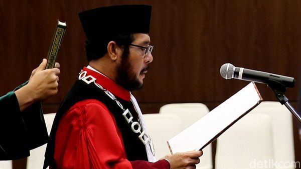 Anwar Usman Dilantik Jadi Wakil Ketua MK