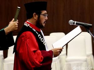 Anwar Usman Dilantik Jadi Wakil Ketua MK