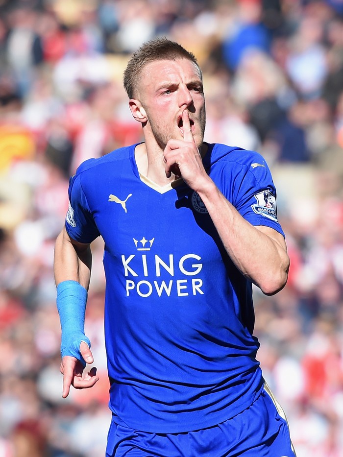 Gol Tertinggi Vardy di Level Tinggi