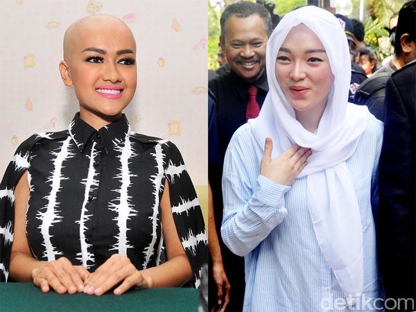 10 Foto Terheboh: Julia Perez Gundul, Zaskia Gotik Berkerudung