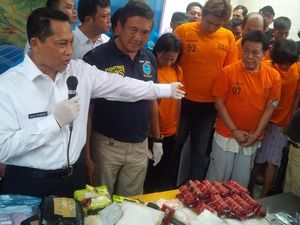 BNN Sita 97 Kg Sabu, 13 Kg Ekstasi dan 6 Ribu Pil Happy Five dari Jaringan Tony