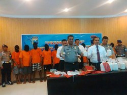 Tujuh Orang Diamankan Tangkap Ikan Pakai Bom