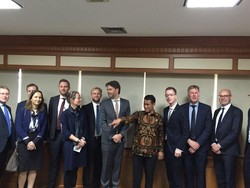 Jajaki Bisnis Peternakan RI, Menteri Denmark Temui Mentan Amran