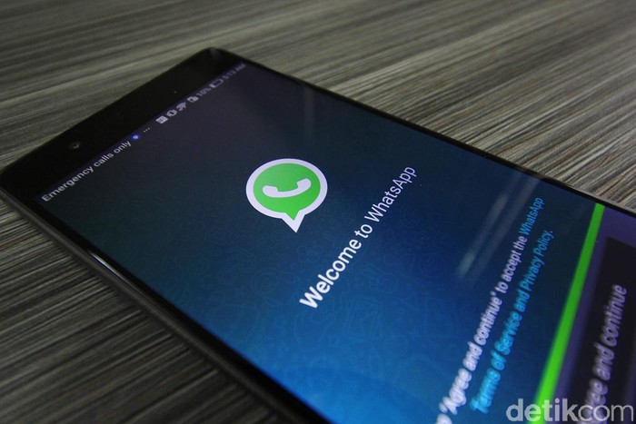 WhatsApp. Foto: detikINET/Irna Prihandini WhatsApp. Foto: detikINET/Irna Prihandini