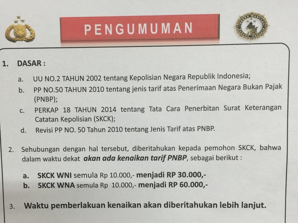 Gebrakan Baru Polri, SKCK Kini Dapat Diurus Via Online Gebrakan Baru Polri, SKCK Kini Dapat Diurus Via Online
