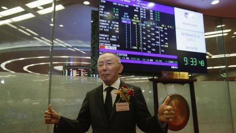 Ambisi Tadashi Yanai Jadikan Uniqlo Raksasa Ritel Dunia