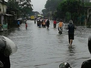 Hujan Deras, Kabupaten Bandung Kembali Disergap Banjir