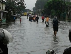 Hujan Deras, Kabupaten Bandung Kembali Disergap Banjir
