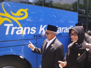 Banda Aceh Kini Punya Bus Mirip TransJ, Tiket Digratiskan selama Setahun