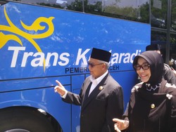 Banda Aceh Kini Punya Bus Mirip TransJ, Tiket Digratiskan selama Setahun