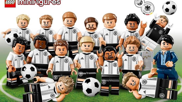 Imut-imutnya Timnas Jerman dalam Wujud Lego