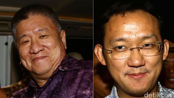 Aguan dan Sunny Selesai Jalani Pemeriksaan