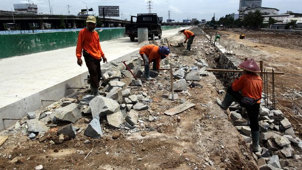 Begini Penampakan Kalijodo yang Sedang Dibangun